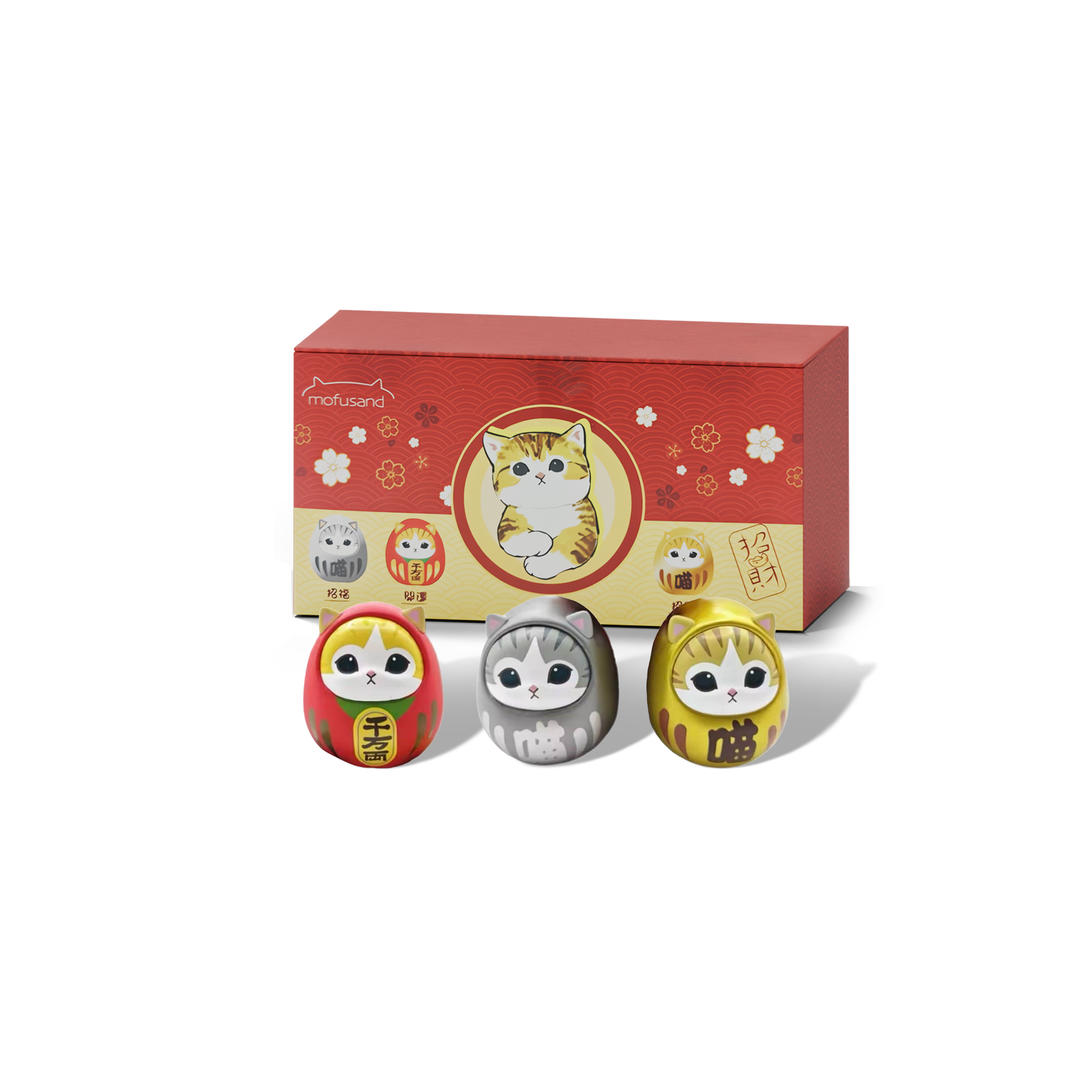 Mofusand Daruma set