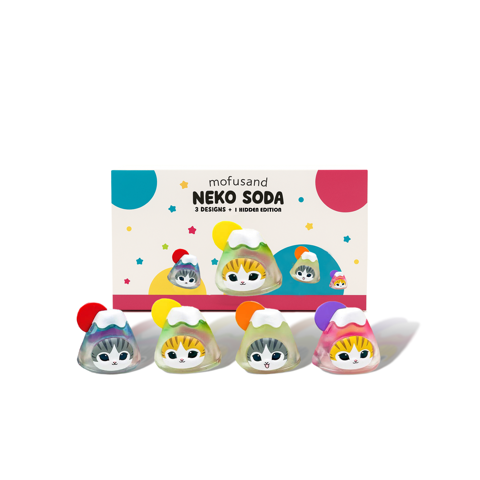 Mofusand Neko soda Mount Fuji